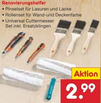 Netto Marken-Discount Renovierungshelfer Angebot