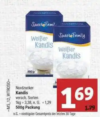 Marktkauf Nordzucker kandis Angebot