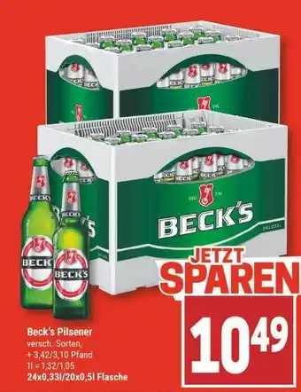 Marktkauf Beck's pilsener Angebot