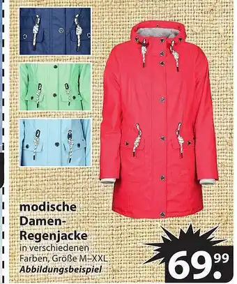 Famila Nord Ost Modische damen-regenjacke Angebot