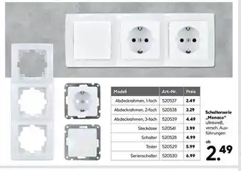 Hellweg Schalterserie „monaco” Angebot