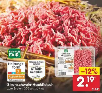 Netto Marken-Discount Strohschwein-hackfleisch Angebot