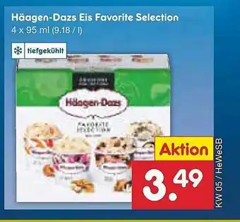 Netto Marken-Discount Häagen-dazs eis favorite selection Angebot