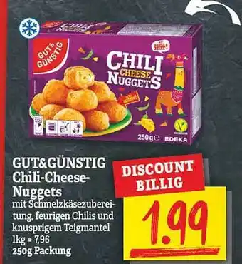 NP Discount Gut&günstig chili-cheese-nuggets Angebot