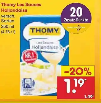 Netto Marken-Discount Thomy les sauces hollandaise Angebot