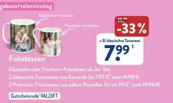 Aldi Nord Fototassen Angebot