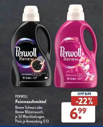 Aldi Süd Perwoll feinwaschmittel Angebot