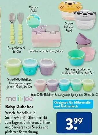 Aldi Süd Melii x joie baby-zubehör Angebot