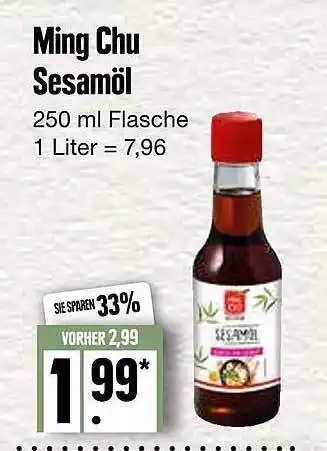 Edeka Ming chu sesamöl Angebot