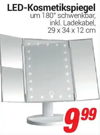 CENTERSHOP LED Kosmetikspiegel Angebot