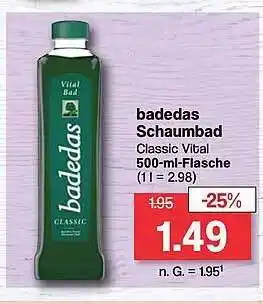 Famila Nord West Badedas schaumbad classic vital Angebot