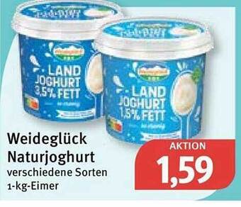 Feneberg Weideglück naturjoghurt Angebot