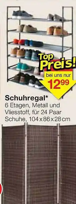 Jawoll Schuhregal Angebot