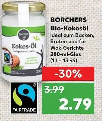 Kaufland Borchers bio-kokosöl Angebot