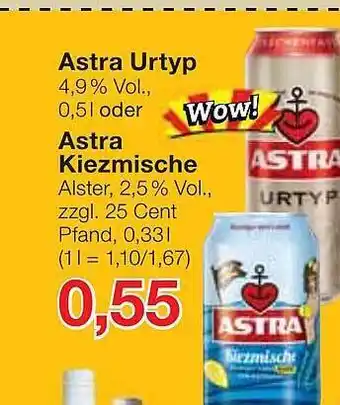 Jawoll Astra urtyp oder kiezmische Angebot