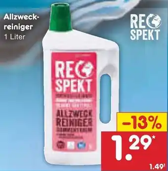 Netto Marken-Discount Allzweckreiniger 1 Liter Angebot