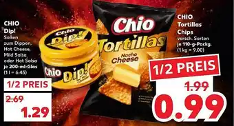 Kaufland Chio dip! oder tortillas chips Angebot