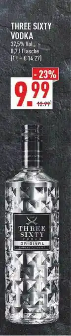 Marktkauf Three sixty vodka Angebot