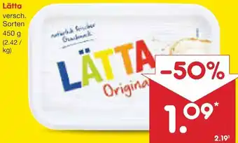 Netto Marken-Discount Lätta 450 g Angebot