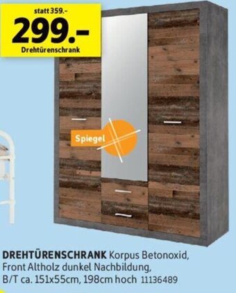 SCONTO Drehtürenschrank Angebot