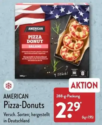 Aldi Nord American Pizza Donuts 288 g Packung Angebot