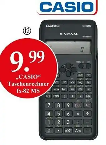 Woolworth ,,Casio" Taschenrechner fx-82 MS Angebot