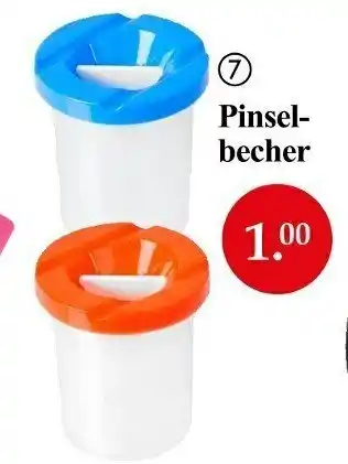 Woolworth Pinselbecher Angebot