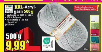 Norma Xxl-acrylgarn Angebot