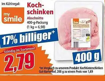 Norma My smile kochschinken Angebot