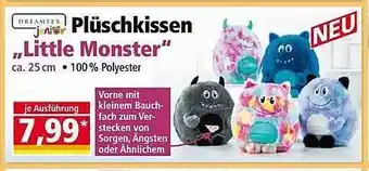 Norma Dreamtex plüschkissen „little monster“ Angebot