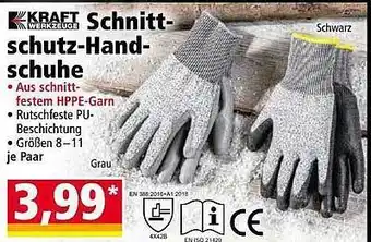 Norma Kraft schnittschutz-handschuhe Angebot