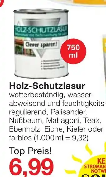 Jawoll Holz Schutzlasur 750ml Angebot