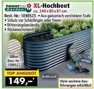 Norma24 Powertec garden xl-hochbeet Angebot