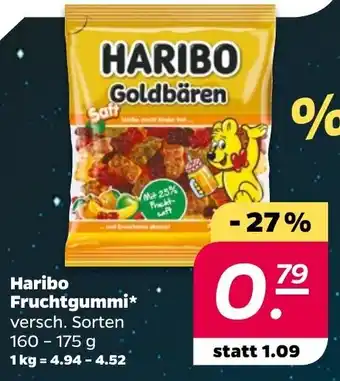 NETTO Haribo Fruchtgummi 160-175 g Angebot