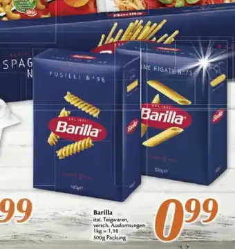 inkoop Barilla Pasta 500g Angebot