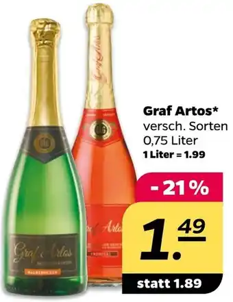 NETTO Graf Artos 0,75 Liter Angebot