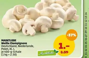 PENNY Marktliebe Weiẞe Champignons Angebot