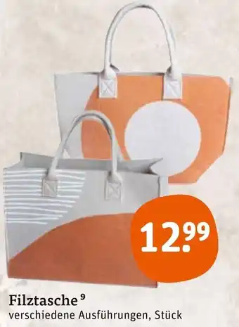 tegut Filztasche Angebot