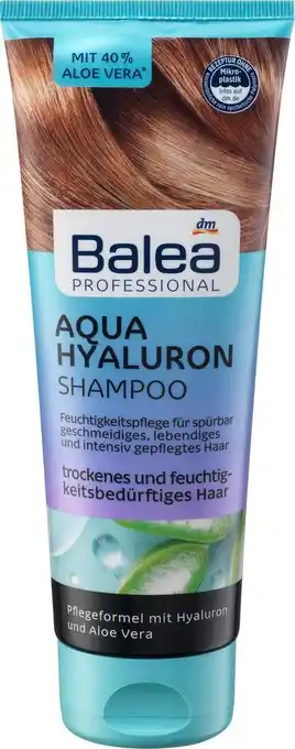 dm drogerie Balea professional shampoo aqua hyaluron Angebot