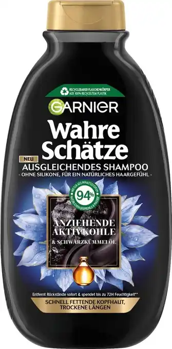 dm drogerie Wahre schätze shampoo anziehende aktivkohle & schwarzkümmelöl Angebot