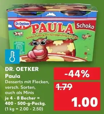 Kaufland Dr. Oetker Paula 400-500g Angebot