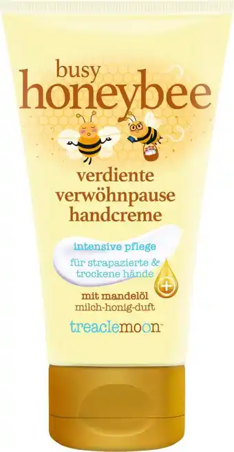 dm drogerie Treaclemoon handcreme busy honeybee mit mandelöl, intensive pflege Angebot