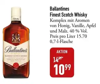 Galeria Markthalle Ballantines Finest Blended Scotch Whisky 700ml Angebot
