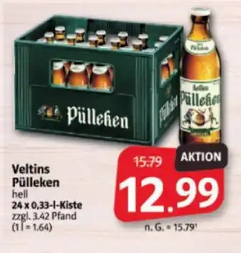 Markant Markt Veltins Pulleken 24*330ml Angebot