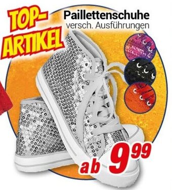 CENTERSHOP Paillettenschuhe Angebot