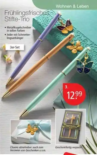 Weltbild Frühlingsfrisches stifte-trio 3er-set Angebot