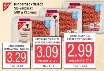 Marktkauf Rinderhackfleisch 500g Angebot