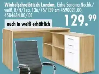 Möbel Boss Winkelschreibtisch London Angebot