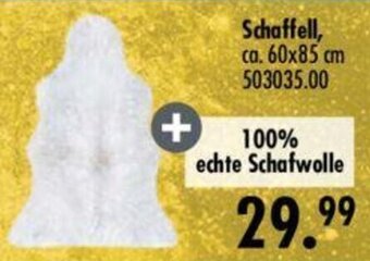 Möbel Boss Schaffell Angebot