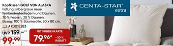 Galeria Centa-Star extra Golf von Alaska Kopfkissen Angebot